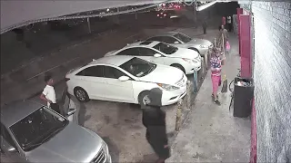 Surveillance Video of Suspects Wanted in Fatal Shooting at 3014 Scott Street