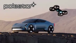 Polestar 6 EV Roadster DRONE CAR based on the O₂ Concept Autonomous Flying Drone - VOLVO