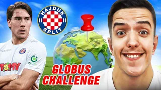 GLOBUS NAM SASTAVLJA TIM! HAJDUK SPLIT SPIN THE GLOBE REBUILDING CHALLENGE FIFA 22