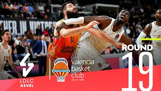 Valencia takes thriller in Villeurbanne! | Round 19, Highlights | Turkish Airlines EuroLeague