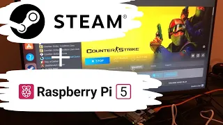 Steam on Raspberry Pi 5 - Counter Strike