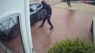 Car Robbery Caught On CCTV (Solihull)