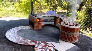 how to build a fully functional large wood stove for family use # 208