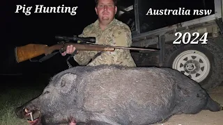 Thermal night hunting for the most destructive feral pigs in Australia nsw.