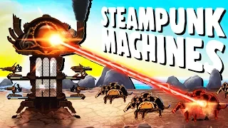 Defending the ULTIMATE Steampunk Forts! - Steampunk Tower 2 Gameplay