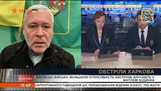 Игорь Терехов 15 апреля о ситуации в городе: "Таких разрушений Харьков не видел 80 лет"