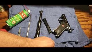 Quick & Easy Ruger Mark IV Cleaning w/ Ballistol.