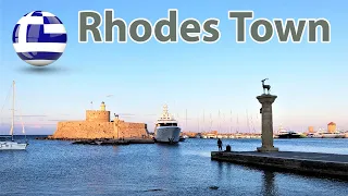 The medieval town of Rhodes 4K, Rhodes ||Greece||