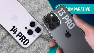 IPHONE 14 PRO vs 13 PRO: MELHORIAS nas CÂMERAS, TELA e DESEMPENHO valem o UPGRADE? | Comparativo