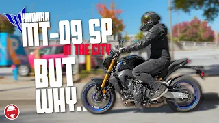 Race bike for CITY riding? | 2021 Yamaha MT-09 sp City Review