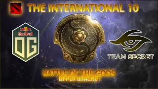 OG VS SECRET GAME 2 SECRET FINALLY HAD DONE IT! THE INTERNATIONAL 10 (12 OCT 2021) UPPER BRACKET BO3
