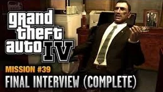 Gta 4 Walkthrough Mission 39# Final Interview