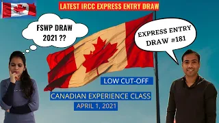 LATEST EXPRESS ENTRY DRAW 2021. LOW CUT OFF FOR CEC. WILL NEXT FSWP DRAW HAPPEN ??