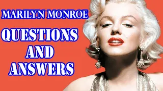 35 Quiz Questions and Answers About Marilyn Monroe