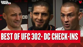 Best of Islam Makhachev, Dustin Poirier, and Sean Strickland UFC 302 DC Check-ins | Daniel Cormier