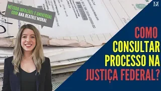 Como Consultar Processo Justiça Federal | Duarte Moral Advogados