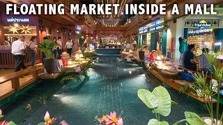 Floating Market INSIDE A MALL! ICONSIAM | Bangkok, Thailand