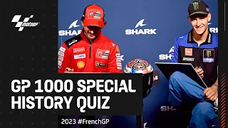 The ultimate MotoGP™ history test! 📝 | 2023 #FrenchGP MotoGP™ Social