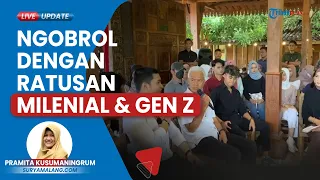 Capres 03 Ganjar Janjikan Internet Merata saat Ngobrol Dengan Ratusan Milenial dan Gen Z di Ponorogo