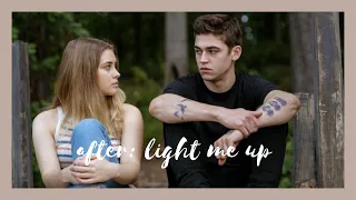 light me up: Ingrid Michaelson (from after chapter 1+ hardin's letter )