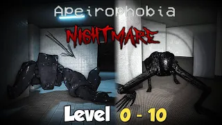 Apeirophobia - Nightmare Level 0 to 10 - Solo (Full Walkthrough) - Roblox