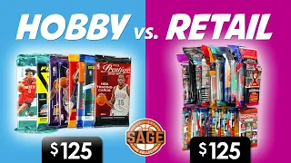 $125 Hobby vs. $125 Retail Basketball Cards 🔥 Quality vs. Quantity