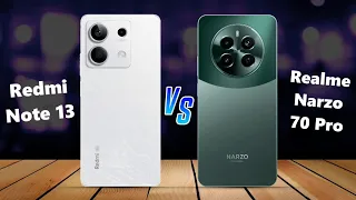 Redmi Note 13 5G ⚡ VS ⚡ Realme Narzo 70 PRO Full Comparison