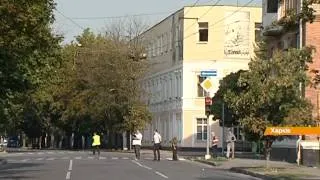 В Харькове с огнемета обстреляли военкомат