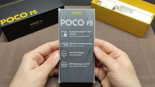 Xiaomi Poco F5 Unboxing ( Redmi Note 12 Turbo ) ★ Detailed and long ★ 4K UHD