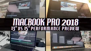 13” vs 15" MacBook Pro (2018) vs iMac Pro | Video Editing Comparison