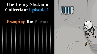 The Henry Stickmin Collection: Episode 1 | Escaping the Prison | No-Commentary Gameplay