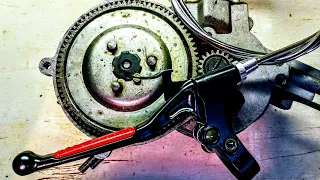 Motorized Bikes 101:How To Fix a Slipping Clutch/adjustment 2stroke 80cc 66cc 48cc Motorized bike