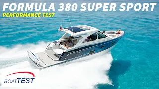 Formula 380 Super Sport Crossover (2020-) Test Video - By BoatTEST.com