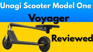 Unagi Scooter Model One Voyager REVIEWED