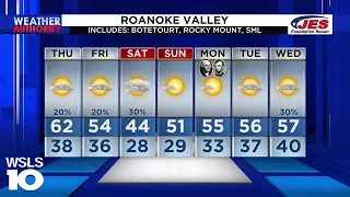 Southwest, Central Virginia Weather | 11 p.m. - Feb. 14, 2024