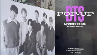 Сходила в BTS Pop-Up Store Monochrome в Сеуле