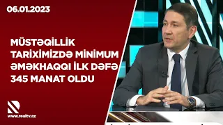 Müstəqillik tariximizdə minimum əməkhaqqı ilk dəfə 345 manat oldu