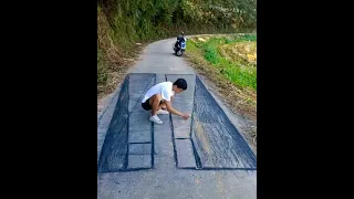 Best of 3D Street Art Painting  Amazing 3d Street Art Illusion |3D Paintings on Roads| #shorts #art