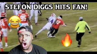 Stefon Diggs Tackles Kansas City Fan Trying To Steal The Football!