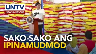 Sako-sakong bigas, pinamigay ni Pangulong Marcos Jr. sa 4Ps beneficiaries sa Zamboanga City
