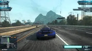 NFS Most Wanted 2012: Long & Short Gears acceleration comparison on Hennessey Venom GT Spyder