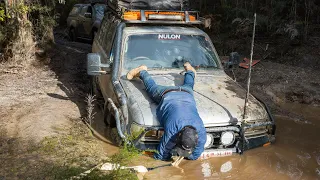 THE 4WD SHORTCUT FROM HELL – 4 days in the mud, Bush mechanic fixes, winching into the night