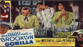 Bela Lugosi Meets a Brooklyn Gorilla (1952) | Full Movie | Bela Lugosi | Duke Mitchell