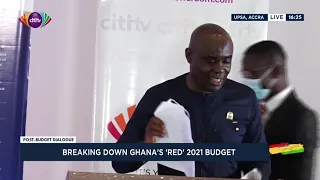 Post-budget dialogue: Breaking down Ghana's 'red' 2021 budget