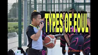 TYPES OF FOUL 🏀 USAPANG REFEREE