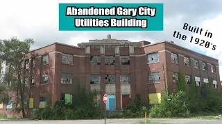 Exploring an Abandoned City Utilities Building Built in the 1920's - Offices Decaying for 20 years