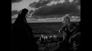 El séptimo sello (1957) |Una partida de ajedrez con la Muerte| Español.