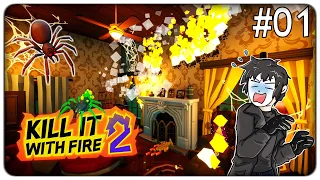 ELIMINIAMO ORDE DI RAGNI ALIENI NEL MULTIVERSO | Kill it with Fire 2 - ep.01