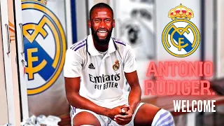 Antonio Rüdiger - NEW REAL MADRID PLAYER- 2022 Incredible Defensive & Ofensive skills _ HD