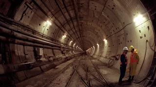 The Longest Underwater Tunnel, The Channel Tunnel- The Construction Details- English Documentary